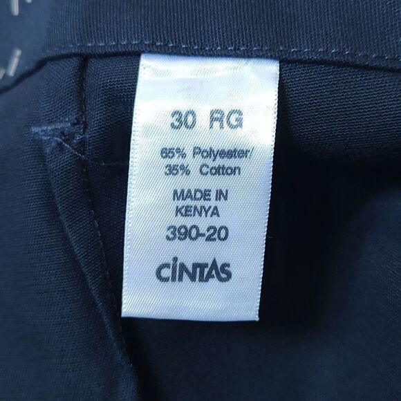 Cintas New With Tag Navy Plus Size 30 Regular Susan Fit Female Work Pant‎ - Picture 9 of 10